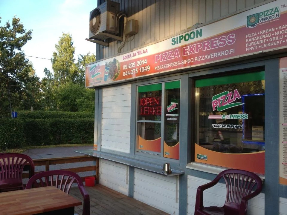 Sipoon Express Pizzeria – Ruokatilaus helposti verkossa ?